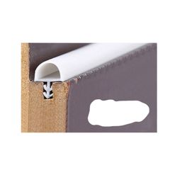 Ron Chống Ồn Cửa Gỗ Chữ T Màu Trắng Hình Cây Thông - Giảm Chấn, Ngăn Muỗi, Tiết Kiệm Nhiệt, Dễ Dàng Lắp Đặt 4.5 kg