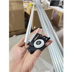 Ray bánh xe cửa lùa 626 AK loại mỏng dài 2000mm 3000mm chỉ thanh ray không kèm bánh xe