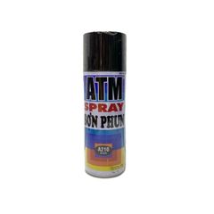 Sơn Xịt ATM Spray Màu Đen Bóng A210 - Sơn Nhanh Khô Giữ Màu Bền Đẹp Cho Đồ Gỗ, Kim Loại, Đồ Chơi Trẻ Em, Xe Đạp, Xe Máy