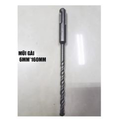 BỘ 6 Mũi Khoan Gài 6,8,10,12,14,16MM Đầu Gài Tự Động SSD Cho Máy Khoan Bê Tông 3 Chức Năng, Mũi Khoan Tường