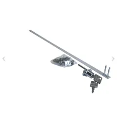 Khóa Ổ Tủ 3 Ngăn Hammered - Bảo Vệ Đồ Cá Nhân Tại Văn Phòng, Có 2 Chìa Khóa, Hợp Kim Chắc Chắn, Kích Thước 50cm
