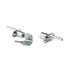 Khóa Ổ Tủ 3 Ngăn Hammered - Bảo Vệ Đồ Cá Nhân Tại Văn Phòng, Có 2 Chìa Khóa, Hợp Kim Chắc Chắn, Kích Thước 50cm