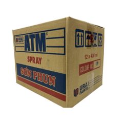 Sơn ATM Spray Cao Cấp 1 Thùng 12 chai (400ml/chai) có đầy đủ màu