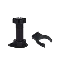 Chân tủ bếp tăng chỉnh độ cao , Chân kệ bếp đen 10cm,12cm,15cm