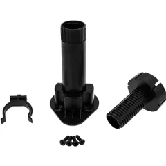 Chân tủ bếp tăng chỉnh độ cao , Chân kệ bếp đen 10cm,12cm,15cm