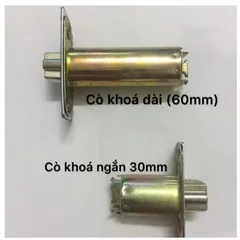 Cò khoá đấm tròn cửa đi - Chốt nối khoá đấm tròn cửa nhôm, gỗ, sắt