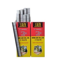 Đinh ghim bấm gỗ 13/6 - 13/8, hộp 5000 cây đinh U ghim nạp cho Kìm bắn đinh ghim cầm tay