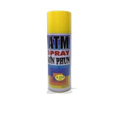 Sơn Xịt ATM A218 Màu Vàng - Sơn Phun Độ Bao Phủ Cao Cho Kim Loại, Gỗ, Nhựa - Giải Pháp Trang Trí và Bảo Vệ Bề Mặt