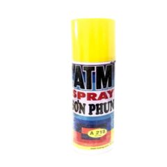 Sơn Xịt ATM A218 Màu Vàng - Sơn Phun Độ Bao Phủ Cao Cho Kim Loại, Gỗ, Nhựa - Giải Pháp Trang Trí và Bảo Vệ Bề Mặt