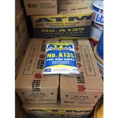 Keo Sữa Latex ATM A-135 - Thùng 10 Bịch 1KG Dán Giấy Tường, Thùng Giấy, Gỗ Ép, Thảm Nhựa Chất Lượng Cao