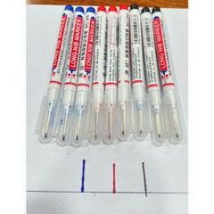 Cây viết lấy mẫu cố định ngòi dài Bút freehand tattoo - bút định hình vẽ lên da - bút dạ vẽ trên da nhiều màu độ bám nét