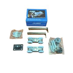 [1 Hộp] Bánh xe treo cửa lùa bi 4 BÁNH chịu lực 25kg chính hãng (Bánh xe treo 4 bánh máng nhỏ dành cho cửa lùa nhôm) hiệ