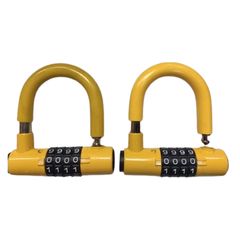 Ổ Khóa Số LOCK.S Hình chữ U,Chống Trộm Càng Dài 25mm 4 Số Dạ Quang Cao Cấp-Hàng Taiwan chính hãng-Bảo Hành 12 Tháng