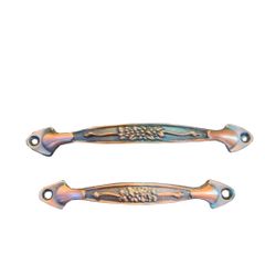 Tay tủ bông lúa nhẹ 9206 vít ngoài đủ màu lựa chọn