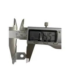Bịch 100 cái Ke Góc Vuông Sắt Pát 2 Lỗ 16x16mm Màu Trắng - Dụng Cụ Kết Nối Ván Giá Rẻ, Thép Chất Lượng Cao
