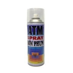Sơn Xịt ATM Spray A10 400ML - Sơn Bóng Chất Lượng Cao Cho Gỗ, Kim Loại - Chống Thời Tiết Nhiệt Đới, Nhanh Khô, Dễ Sử Dụng