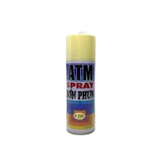 Sơn Xịt ATM A243 Màu Be Chính Hãng - Sơn Mau Khô Độ Bám Dính Cao Cho Bề Mặt Gỗ Kim Loại, Dụng Cụ Tiện Ích 400ML