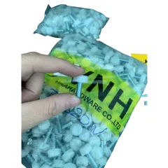 Bịch 100c Chân tăng chỉnh 1 vạch màu trắng, nhiều kích thước 6x20mm, đế 15x7mm, giá rẻ, bán chạy