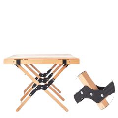 Pat (Bas) - Phụ Kiện Xếp Gọn Cho Bàn Ghế Xếp – Dùng Cho Bàn 2 Chân - Bàn 3 Chân - Tặng Vít Đi Kèm
