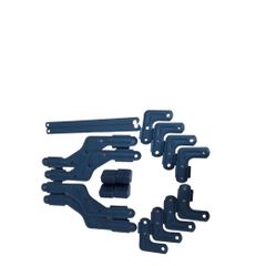 Pat (Bas) - Phụ Kiện Xếp Gọn Cho Bàn Ghế Xếp – Dùng Cho Bàn 2 Chân - Bàn 3 Chân - Tặng Vít Đi Kèm