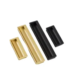 Tay nắm tủ âm màu đen/màu vàng L 1049 - 1T2 1T5 2T 4T