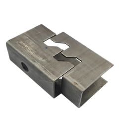Ngàm pát sắt răng cưa âm dương lắp ráp bàn ghế sắt xếp gọn 20x40mm và 25x50mm dày 2mm ngàm sắt