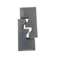 Ngàm pát sắt răng cưa âm dương lắp ráp bàn ghế sắt xếp gọn 20x40mm và 25x50mm dày 2mm ngàm sắt