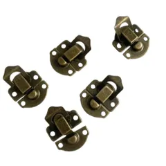 Bịch 10 Khóa móc gài then cửa bàn cờ cổ - Khóa hộp gỗ mini - Hàng có sẵn, giá rẻ