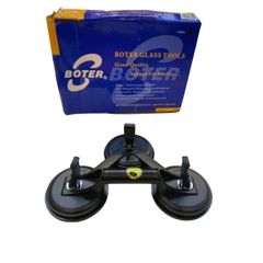 Hít kính 2 chấu / 3 chấu hiệu BOTER cao cấp bản to 12,5cm nâng 210kg tay cầm chống trượt