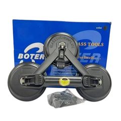 Hít kính 2 chấu / 3 chấu hiệu BOTER cao cấp bản to 12,5cm nâng 210kg tay cầm chống trượt