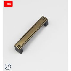 Tay nắm 5509 – 128mm tay xoắn cổ điển chất liệu mạ đồng