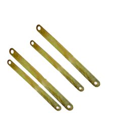 Pat (Bas) Nẹp Thẳng Bảy Màu 16x170mm - Thép Dày Chắc Chắn, Dụng Cụ Gia Công Nhà Máy Gỗ