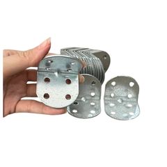Ke góc vuông 8 lỗ 4MMx4.5MMx4MM loại dày tốt-nẹp góc L-Pat góc vuông số 9