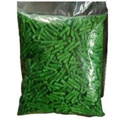 Tắc Kê Râu Nhựa Xanh Hưng Thịnh - 1 Bịt 1kg (Khoảng 1800 Cái) Dùng Mũi Khoan 6li - Sản Phẩm Chất Lượng Cao Cho Thợ Sửa Chữa