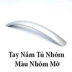 Tay nắm tủ nhôm C-526 (Màu Nhôm Mờ)