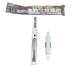 Chốt bật Huy Hoàng AP 01 Hệ 55 cho cửa nhôm hệ Xingfa titan bạc / trắng sữa / đen