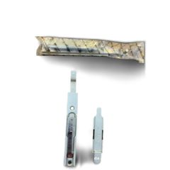 Chốt bật Huy Hoàng AP 01 Hệ 55 cho cửa nhôm hệ Xingfa titan bạc / trắng sữa / đen