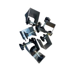 Kẹp Cố Định Chữ G Dày 2ly - Dụng Cụ Lắp Mặt Ngăn Kéo 50x70x100mm Bằng Inox Chắc Chắn, Tiện Dụng Cho Tủ Gỗ