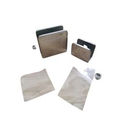 U inox 304/ Kẹp kính chữ u/ Bát kính - 3cm, 4cm