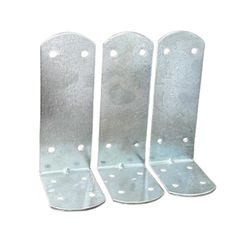 Bộ 2 cái ke góc chữ L 8 lỗ 12CMx4.5CMx6CM loại dày tốt - Nẹp góc chữ L-Pass góc vuông số 35