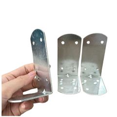 Bộ 2 cái ke góc chữ L 8 lỗ 12CMx4.5CMx6CM loại dày tốt - Nẹp góc chữ L-Pass góc vuông số 35