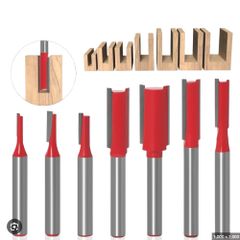 Mũi phay gỗ thẳng mũi soi lấy nền lắp máy phay cầm tay và trục đứng MST-DO-TQ