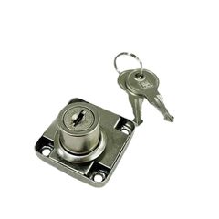 Khóa Tủ Hammered Chìa Tròn FE 138-022 - Hợp Kim Kẽm, Màu Crom Bóng, Bảo Hành 6 Tháng, Dụng Cụ Tiện Ích Chính Hãng