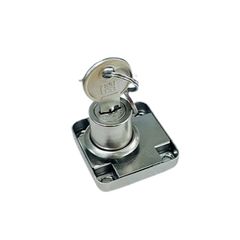 Khóa Tủ Hammered Chìa Tròn FE 138-022 - Hợp Kim Kẽm, Màu Crom Bóng, Bảo Hành 6 Tháng, Dụng Cụ Tiện Ích Chính Hãng