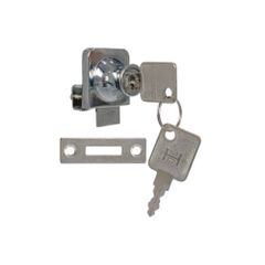 Khóa Tủ Kính Đơn HMR 407 - Khóa Nhấn Kính Chống Han Gỉ Thép CROM Cho Cửa Kính Dày 0.5-0.8cm - Tiện Ích An Toàn Tủ Kính