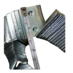 Ke Sắt Góc Vuông 4 Lỗ 3F5 - Bộ 50 Cái Chất Liệu Mạ Niken Chịu Lực Tốt, Dày 1.5mm, Tương Thích Dụng Cụ Tiện Ích
