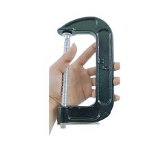 Cảo chữ C ĐEN giá rẻ - Vam kẹp chữ C (đủ cỡ) dùng kẹp gỗ, nhôm kính, cảo gang, dùng để kẹp