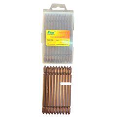 Bộ 10 Mũi Bắn Vít FDW 2 Đầu Bake 1 Tấc Chính Hãng Đài Loan - Mũi Vít Chất Lượng Cao, Đầu Tô Vít Đặc Biệt 110mm