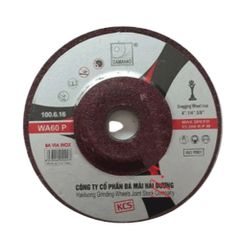 [Hộp 25 viên] Đá mài bavia INOX 100mm/125mm Hải Dương đỏ