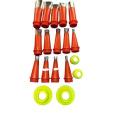 Combo 14 Đầu Vòi Bắn Keo Silicon Chống Mài Mòn - Phụ Kiện Tiện Ích Cho Keo Apollo, Dùng An Toàn Đối Với Kính và Tường
